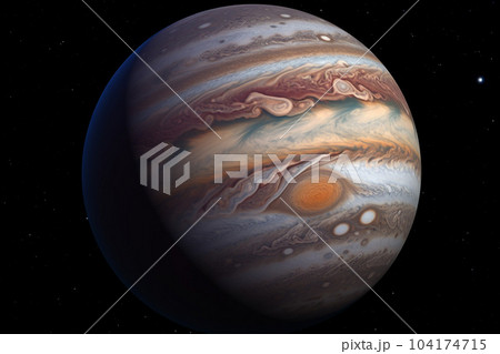 木星のイメージ：AI生成画像 104174715