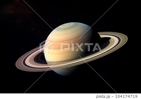 土星のイメージ：AI生成画像 104174719