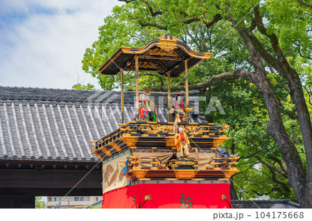 筒井町・出来町天王祭、徳川園山車揃え〈愛知県名古屋市〉 104175668