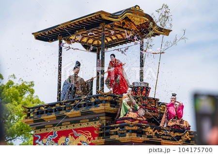 筒井町・出来町天王祭、徳川園山車揃え〈愛知県名古屋市〉 104175700