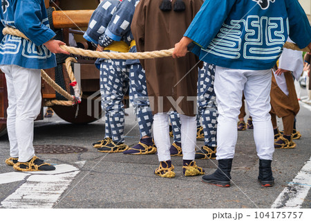 筒井町・出来町天王祭、徳川園山車揃え〈愛知県名古屋市〉 筒井町・出来町天王祭、徳川園山車揃え〈愛知県名古屋市〉 104175757