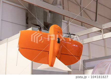 Orange drone at the modern expo 104181827