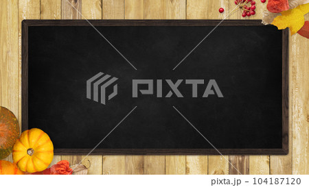 秋のフレーム素材 秋のフレーム素材 104187120