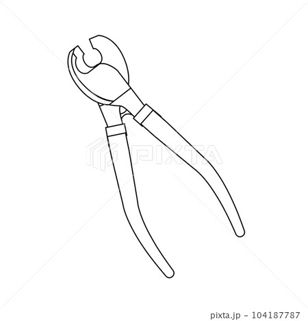 wire cutter drawing