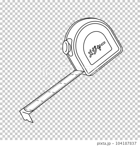 モノクロのイラスト_メジャー モノクロのイラスト_メジャー 104187837