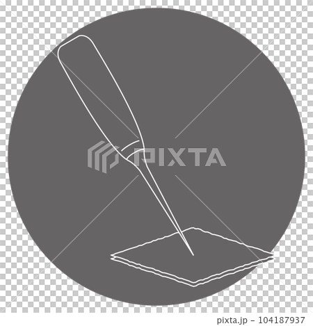 Monochrome illustration mark _ awl Monochrome illustration mark _ awl 104187937