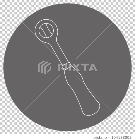 單色插圖標記_棘輪手柄_正面 104188002