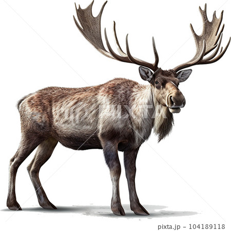 ギガンテウスオオツノジカのイメージ写真2 104189118