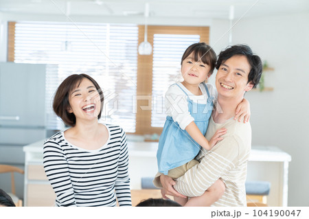 仲良し親子　仲良し家族 104190047