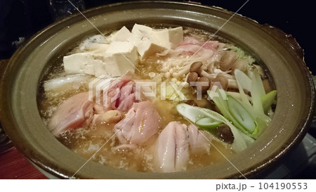 鶏肉の水炊き 104190553