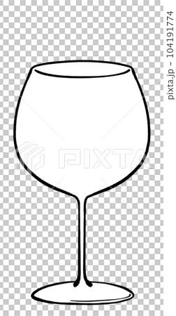 蒙哈榭型酒杯插圖 蒙哈榭型酒杯插圖 104191774