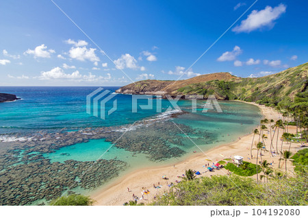 ハワイの絶景【ハナウマ湾】 104192080