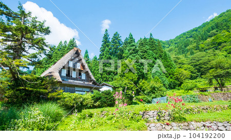 五箇山・相倉合掌造り集落(夏) 五箇山・相倉合掌造り集落(夏) 104192200