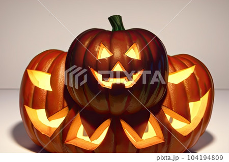 《AI画像》ハロウィンイメージ 104194809
