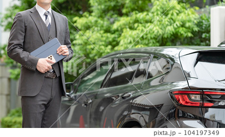 自動車 カーディーラー EV 自動車 カーディーラー EV 104197349