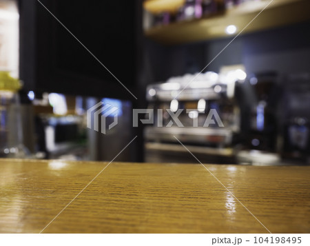Table top counter bar indoor restaurant Party event 104198495