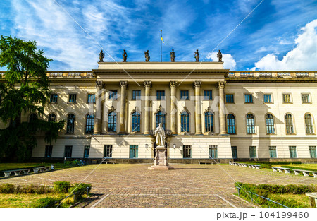 Humboldt University on the Unter den Linden boulevard in central Berlin, Germany Humboldt University on the Unter den Linden boulevard in central Berlin, Germany 104199460