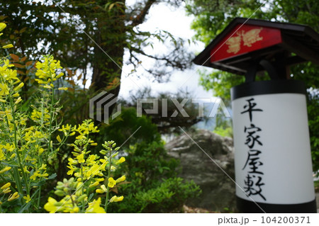 平家屋敷民俗資料館の入口付近 104200371