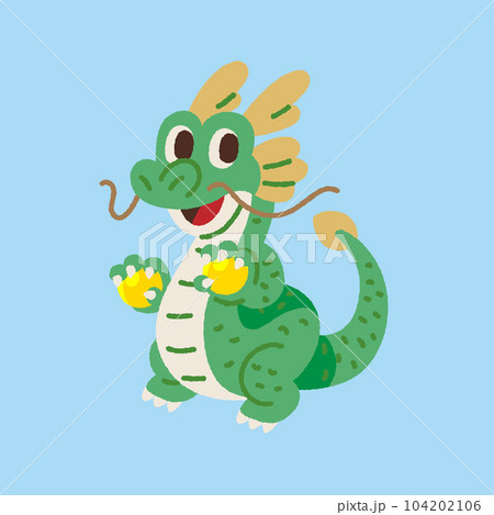 ドラゴンのキャラクター のイラスト ドラゴンのキャラクター のイラスト 104202106