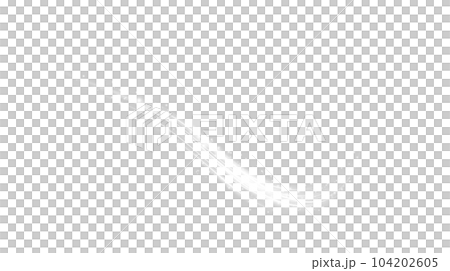White Magic spirals with sparkles. White light effect. Glitter particles with lines. Swirl effect. PNG 104202605