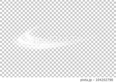 White Magic spirals with sparkles. White light effect. Glitter particles with lines. Swirl effect. PNG 104202790