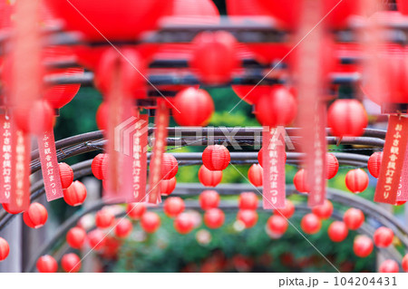 奈良おふさ観音の提灯祭り 104204431