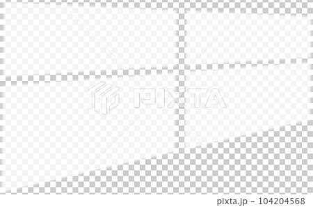 Shadow overlay effect. Soft light and shadows from window. Realistic  Mockup of transparent shadow overlay effect and natural lightning in room interior. PNG. 104204568