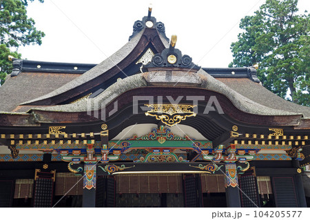 香取神宮の社殿【千葉県香取市】 香取神宮の社殿【千葉県香取市】 104205577