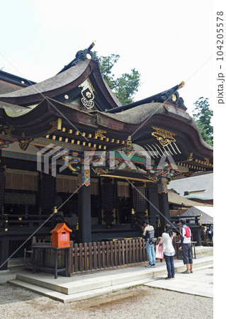 香取神宮の社殿【千葉県香取市】 香取神宮の社殿【千葉県香取市】 104205578