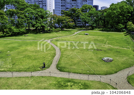 東京都　旧岩崎邸庭園　庭園風景　国の重要文化財 104206848