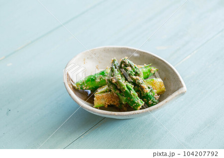 アスパラの胡麻和え 104207792