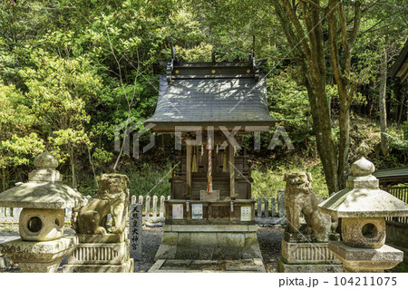 山崎城下町　山崎八幡神社　天照皇大神宮　兵庫県宍粟市 104211075