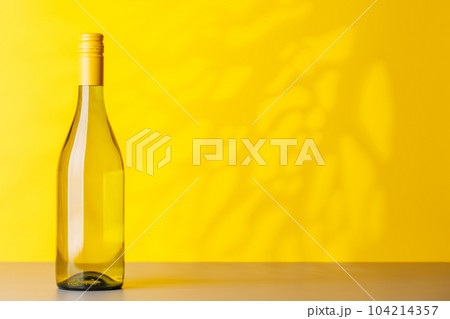White wine bottle White wine bottle 104214357