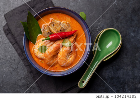 Thai Tom Yum Soup Thai Tom Yum Soup 104214385