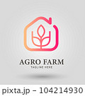 Agro Farm  Vector Illustration of Vibrant Abstract Logo Design Elements 104214930