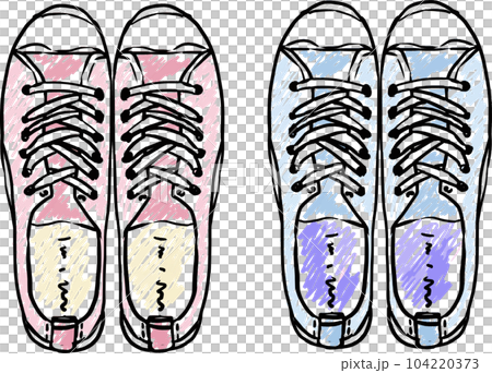 hand painted sneakers 104220373