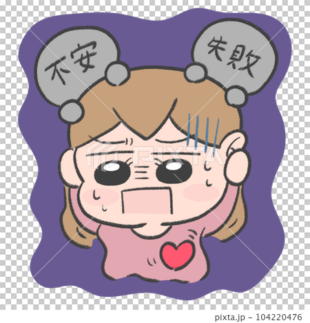 焦慮和失敗一個心煩意亂的女人 焦慮和失敗一個心煩意亂的女人 104220476