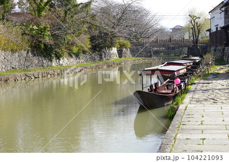 近江八幡 八幡掘 日本の原風景 近江八幡 八幡掘 日本の原風景 104221093