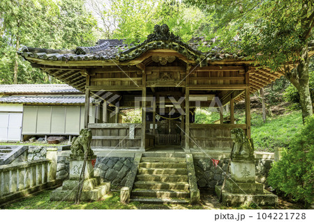 山崎城下町 埴尾神社 社殿 兵庫県宍粟市 山崎城下町 埴尾神社 社殿 兵庫県宍粟市 104221728