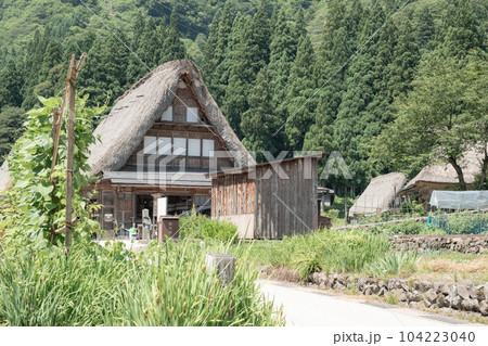 五箇山・相倉合掌造り集落(夏) 五箇山・相倉合掌造り集落(夏) 104223040