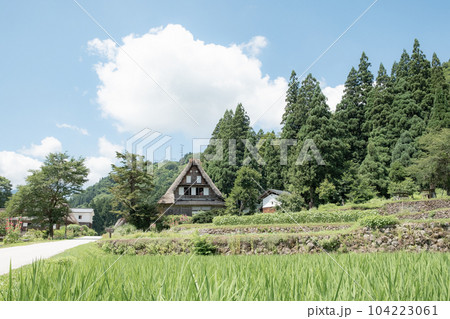 五箇山・相倉合掌造り集落(夏) 五箇山・相倉合掌造り集落(夏) 104223061