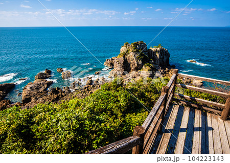 鬼海ヶ浦展望所からの眺め　【熊本県天草市】 104223143