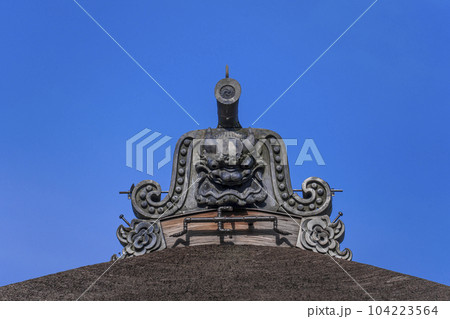 京都清水寺　本堂の鬼瓦 104223564