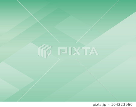 神秘的で抽象的な幾何学模様が綺麗なアブストラクト背景素材_エメラルドグリーン 104223960
