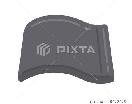 一枚の瓦のイラスト 一枚の瓦のイラスト 104224296