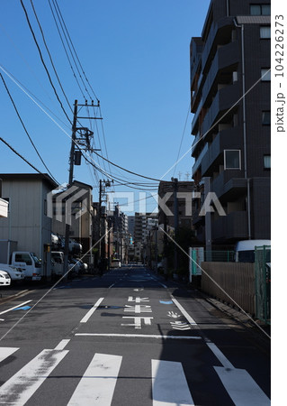 晴天の住宅地 晴天の住宅地 104226273