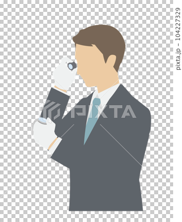 Illustration of an assessor 104227329