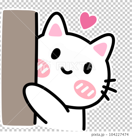 Cat hi hello morning Bubble note paper journal daily planner stickers note Background texture line wallpapers work flower 104227474
