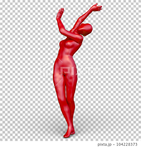 Woman posing 104228373