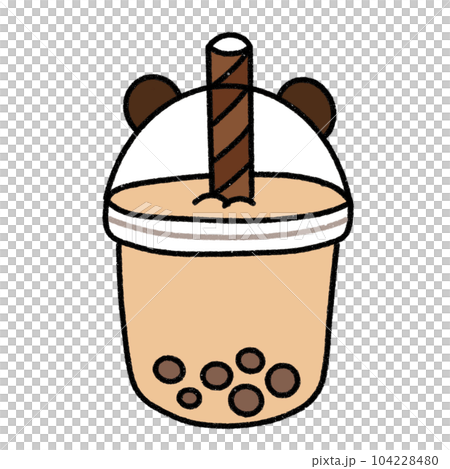 Bubble milk tea boba tea Bubble note doodles paper clips journal daily planner stickers sticky note book study student 104228480